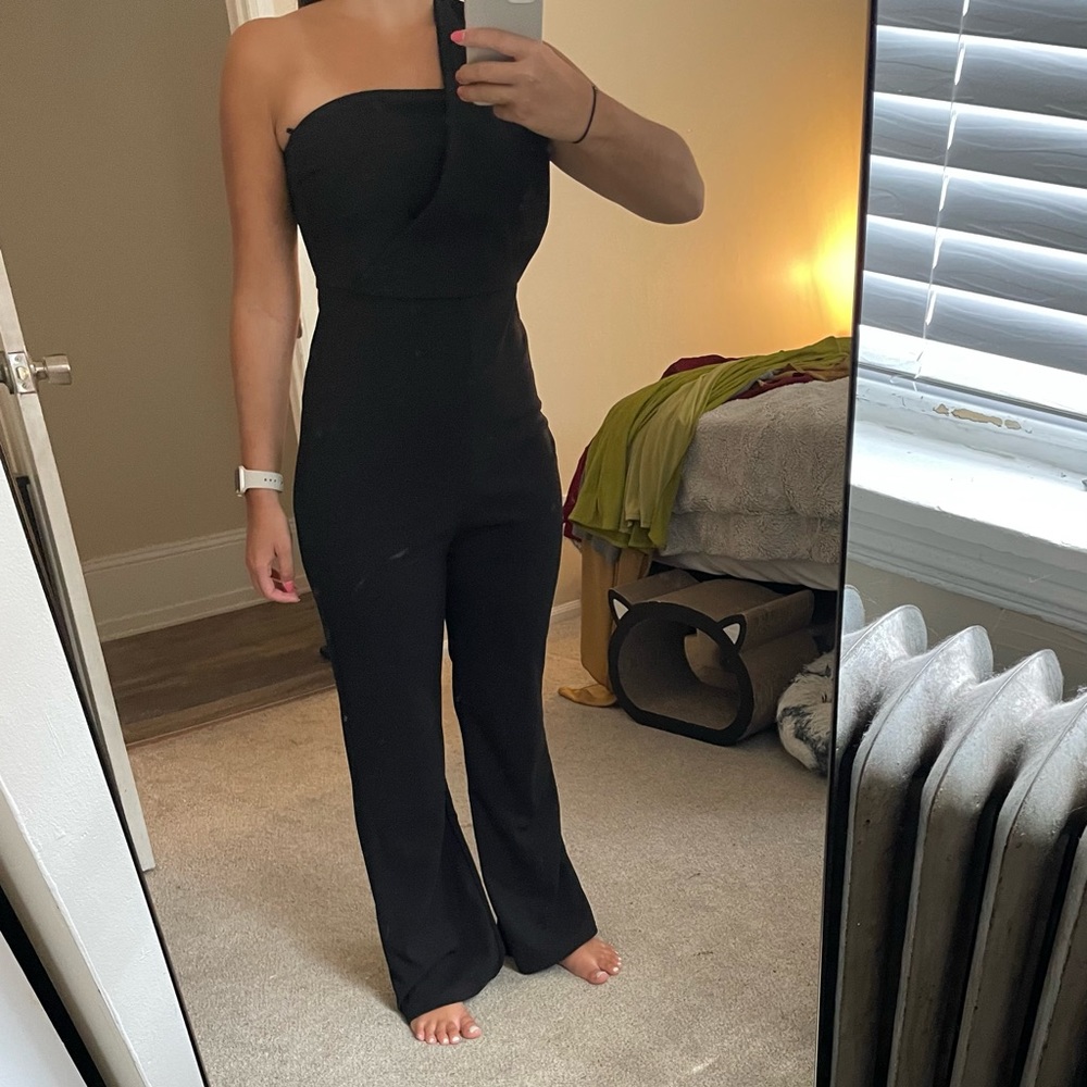 Shein one sleeve jumpsuit